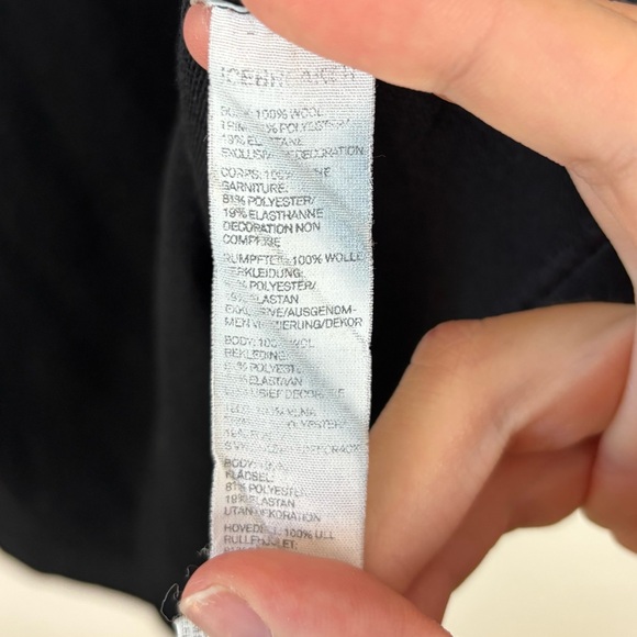 Icebreaker 1/4 Zip Pullover Men’s Size XL 100% Wool With Arm Pocket - Picture 7 of 8